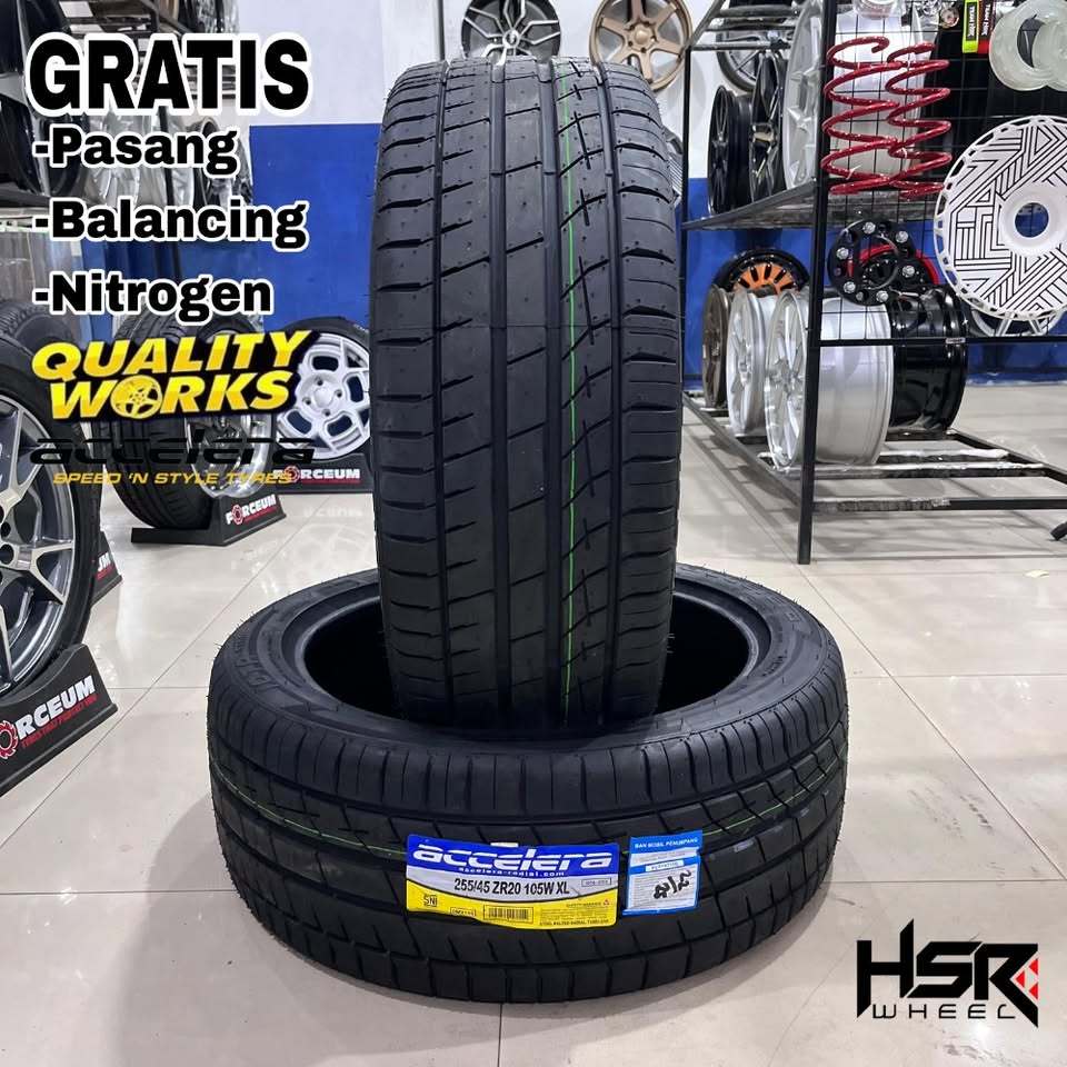 BAN MOBIL RING 20 UKURAN 255/45 R20 ACCELERA IOTA ST68 - BAN MOBIL 255 45 R20