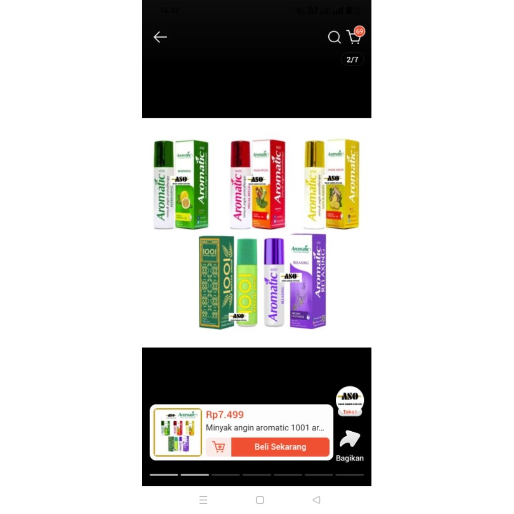 minyak angin aromatherapy minyak angin aromatic