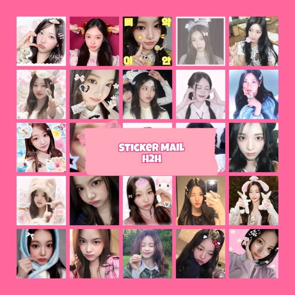 

[READY] Sticker Mail Kpop Girlgroup isi 50pcs