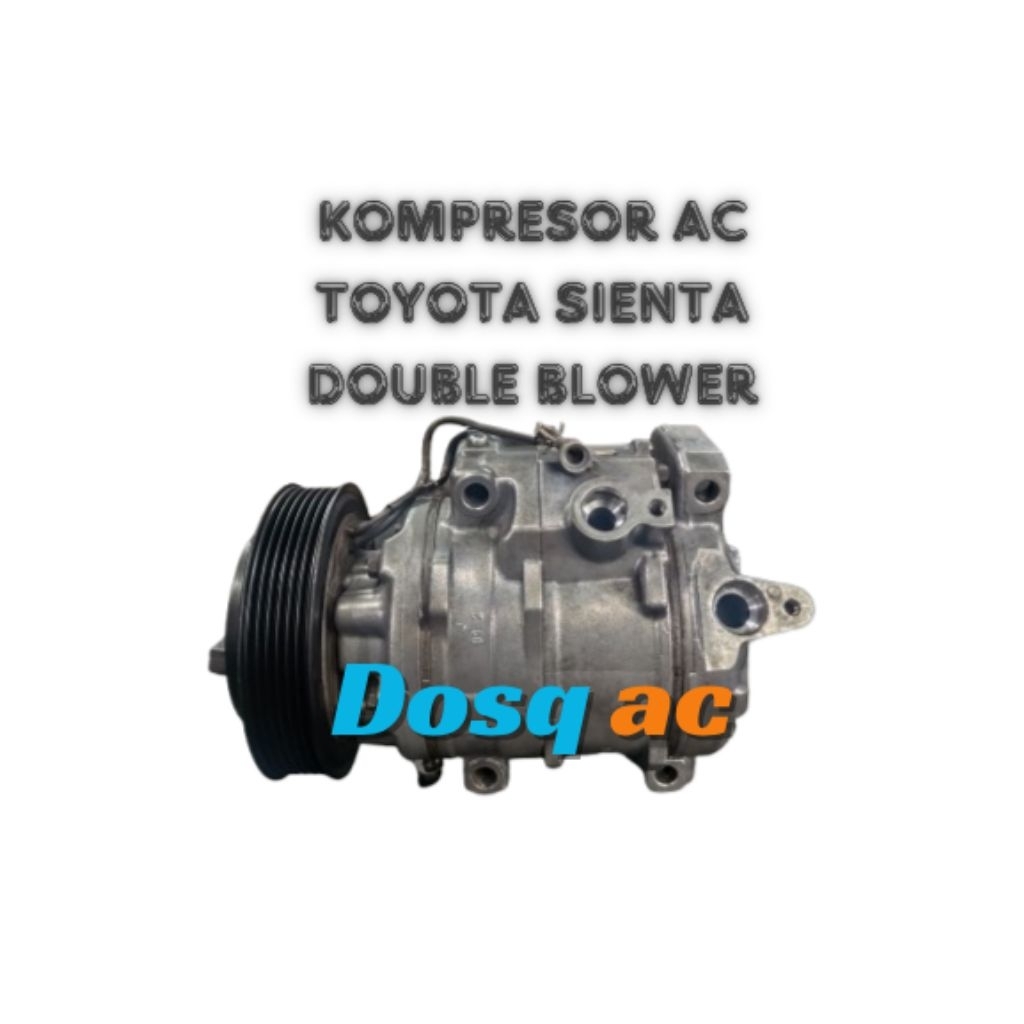 compressor kompresor ac mobil toyota sienta double blower