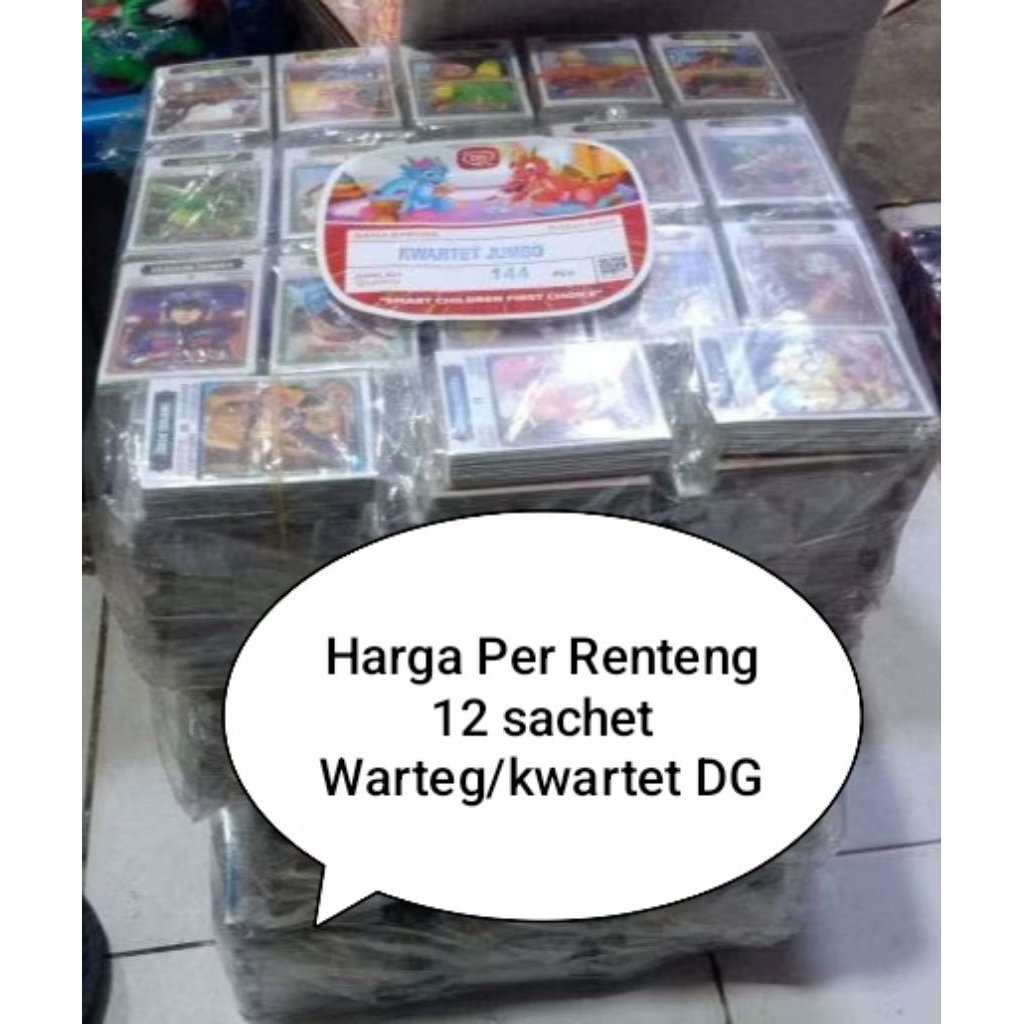 Kartu Wartet 12 pack/per renteng DG ORIGINAL