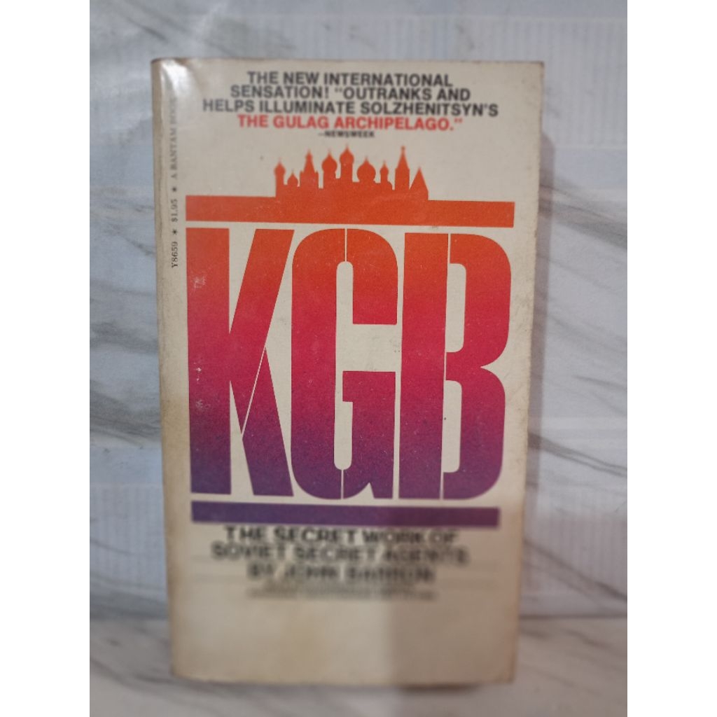 IMPORT: KGB THE SECRET WORK OF SOVIET SECRET AGENTS by John barron