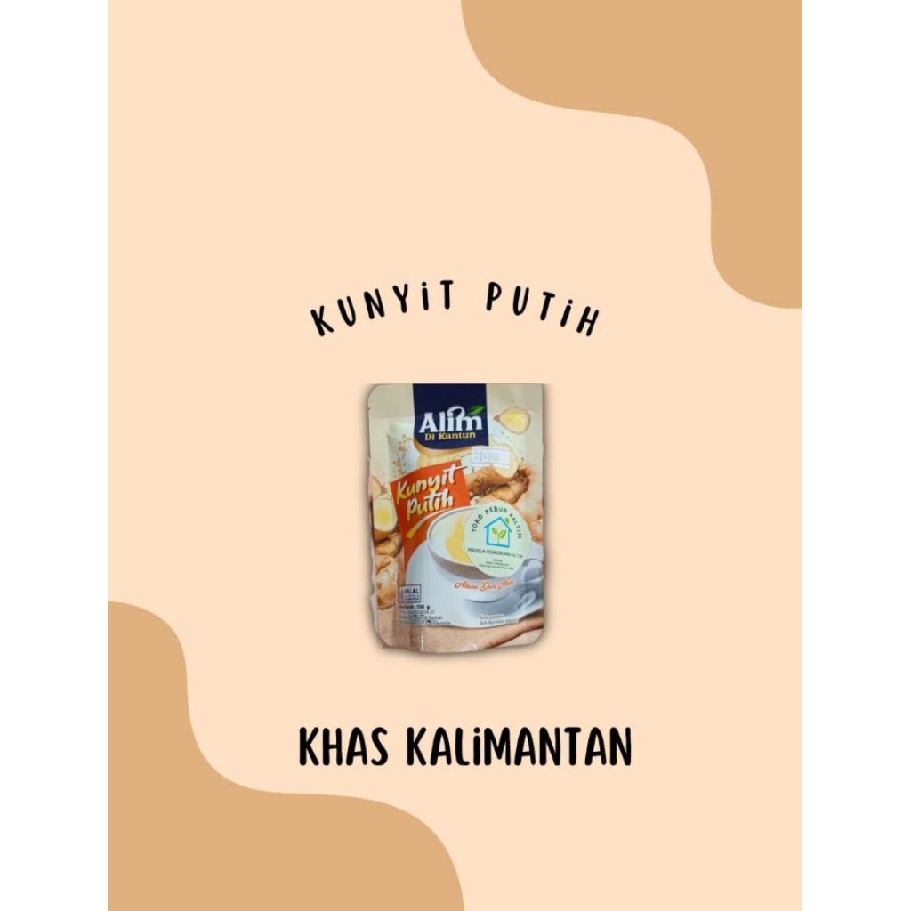 

Kunyit Putih khas Kalimantan Timur 100% kunyit pilihan premium | 100 gr