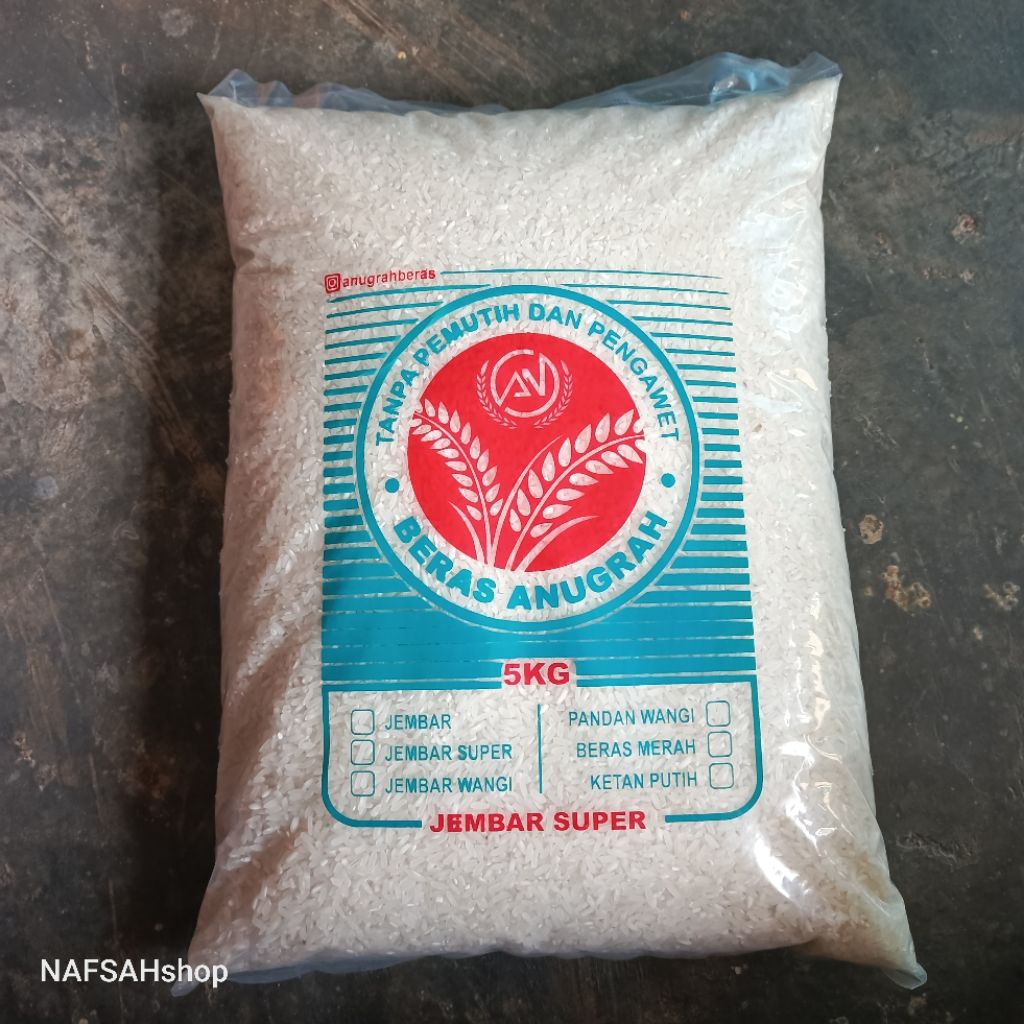 

Beras jembar super 5kg