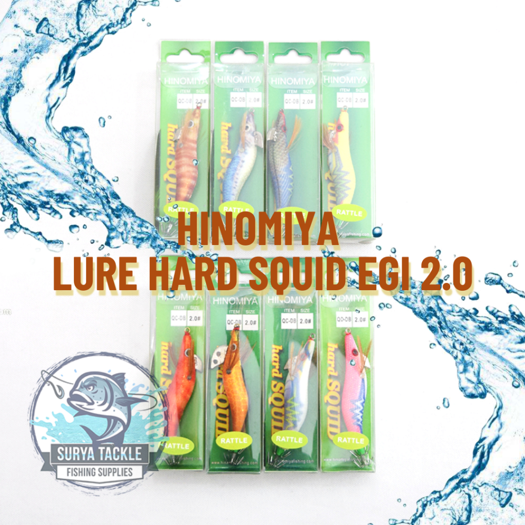 Umpan Cumi/Lure Hard Squid Egi Clotch HINOMIYA