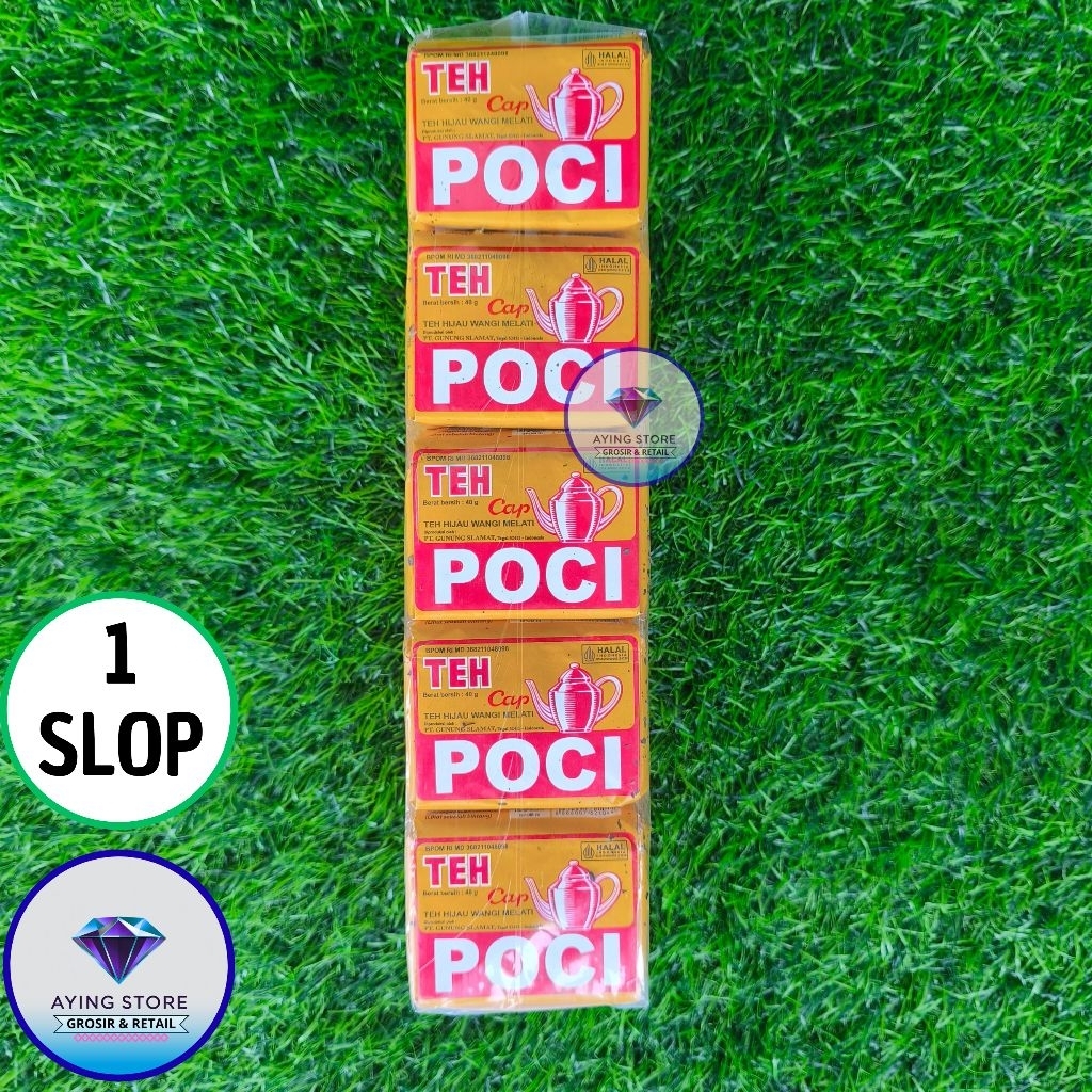 

teh poci kuning (slop) @40g/pcs 1 slop isi 10 pcs