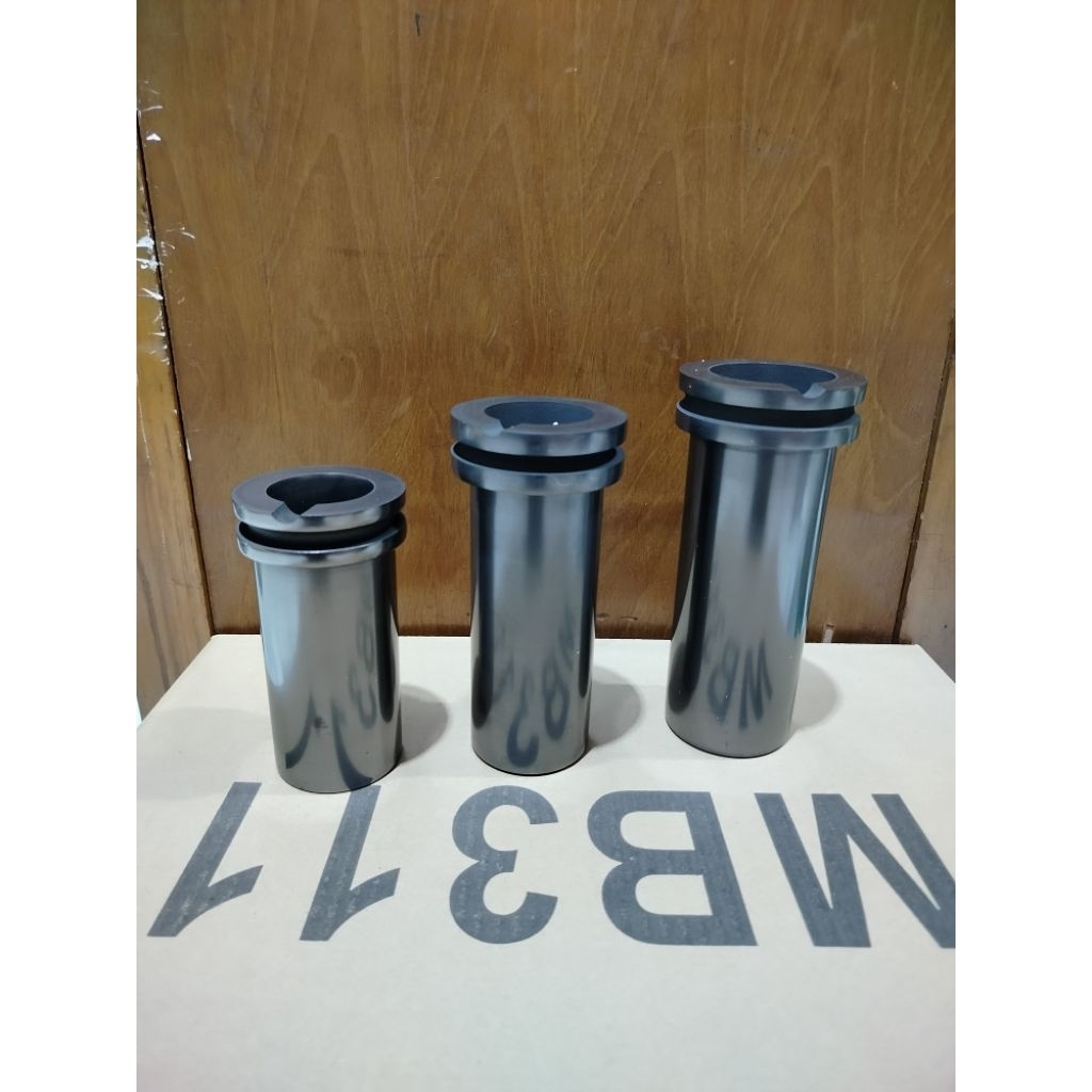 Tabung Lebur atau Wadah Lebur Alat Melting Lebur Emas,Perak,Timah ,Tembaga 1kg , 2 kg , 3 kg / Graph