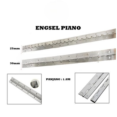 Engsel Panjang Pintu Lemari Kayu Engsel Panjang Meteran Kabinet Furnitur 1.8 Meter