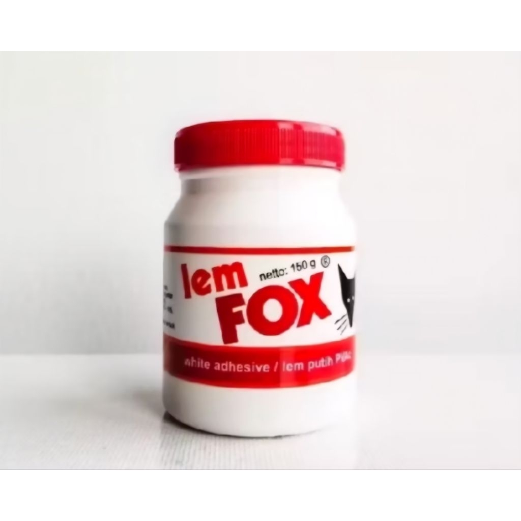 

Lem Fox PVAc Botol 150 gr | Lem Putih Serba Guna Terbaik