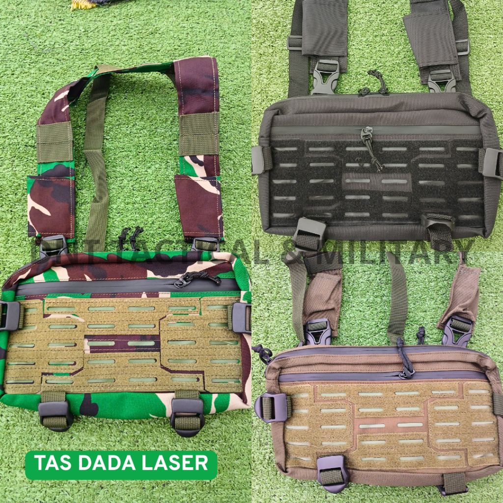 TAS DADA LASER TNI BAHAN PREMIUM