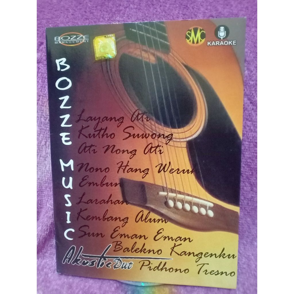 VCD BOZZE MUSIC