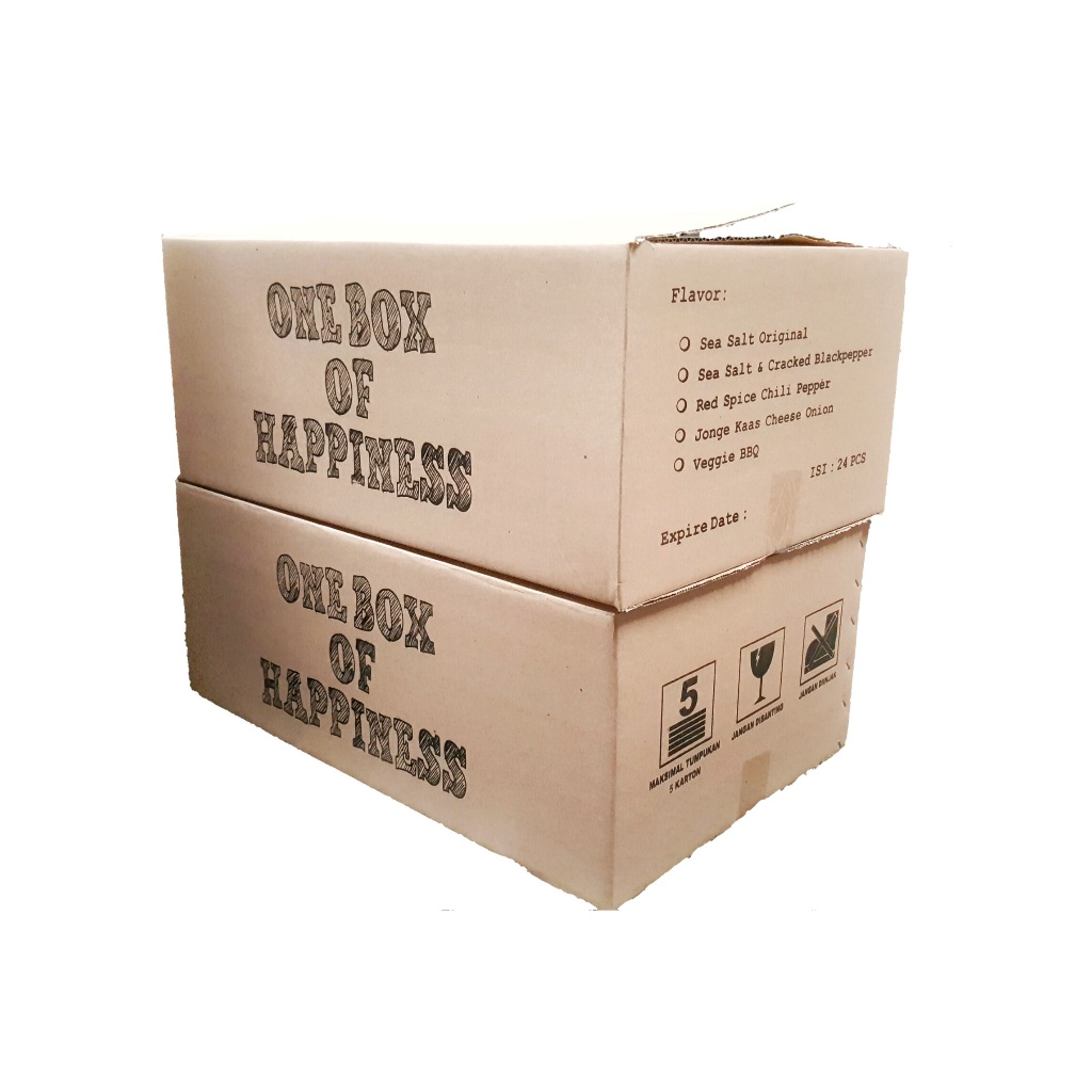 

Paket Hemat Keripik kentang gluten free Van Landa SIgnature Sea Salt Original 50g isi 10 pcs