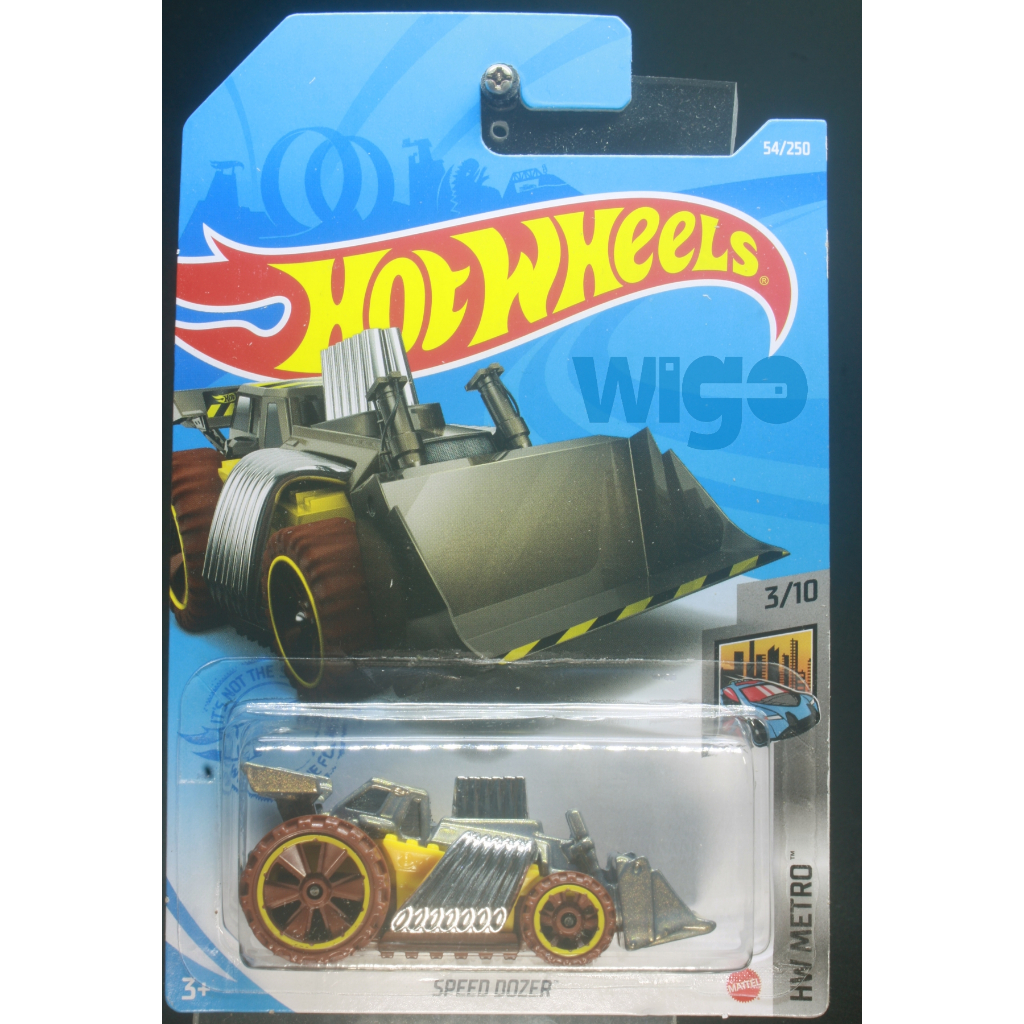 Hot Wheels Speed Dozer abu-abu lot C 2021 Hotwheels Diecast