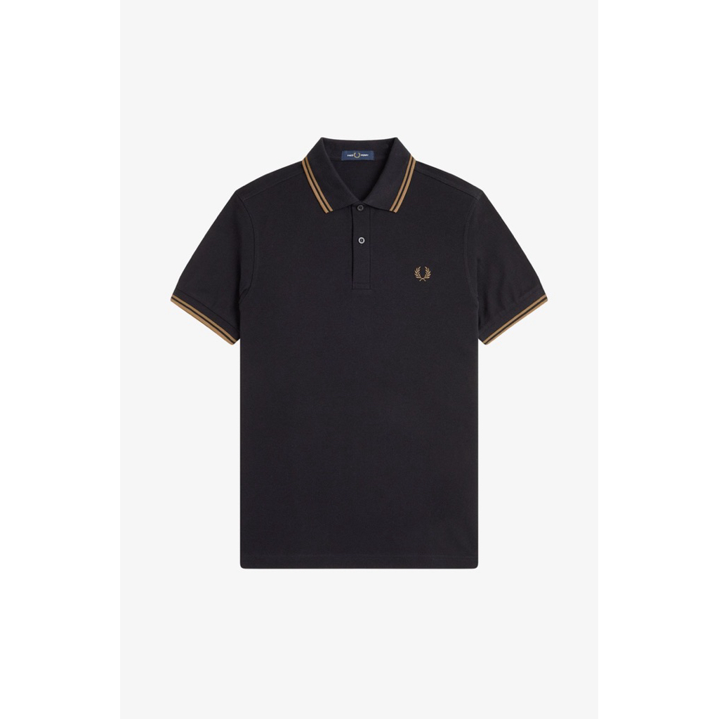 POLO SHIRT PRIA - ‘ FP FRED PERRY BLACK ORIGINAL AUTHENTIC