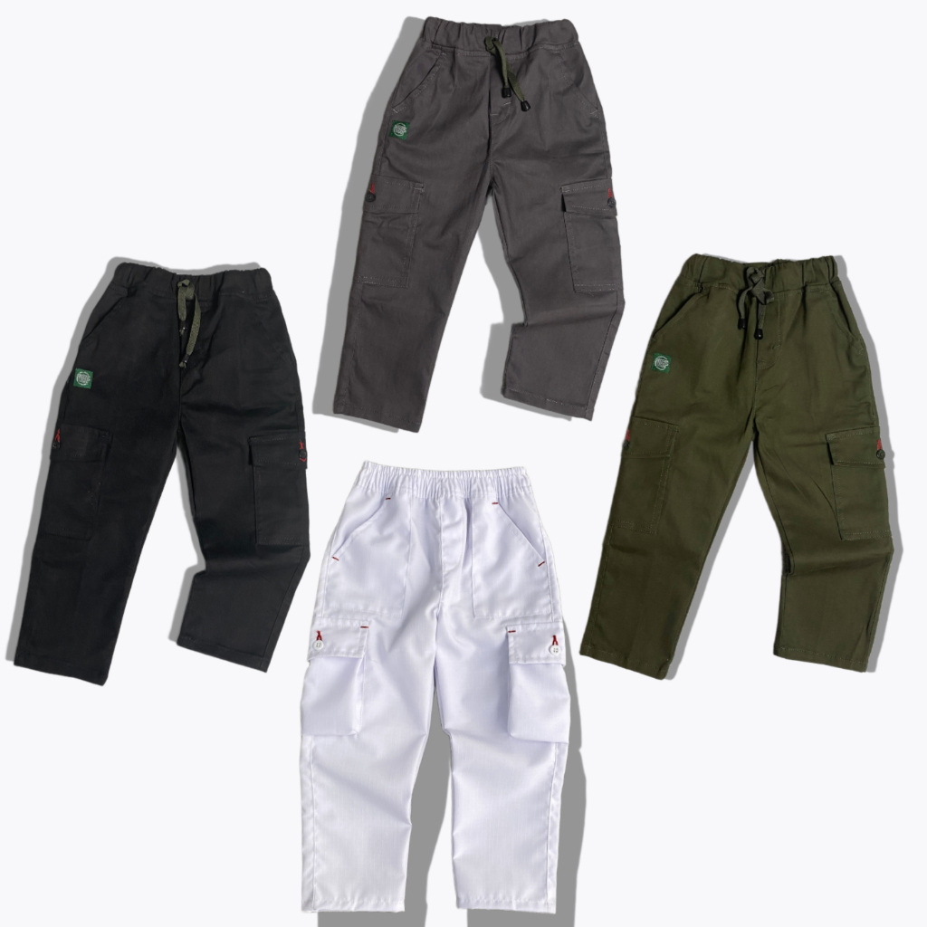 Celana Cargo Anak Laki Laki / Celana Cargo Anak Laki Laki