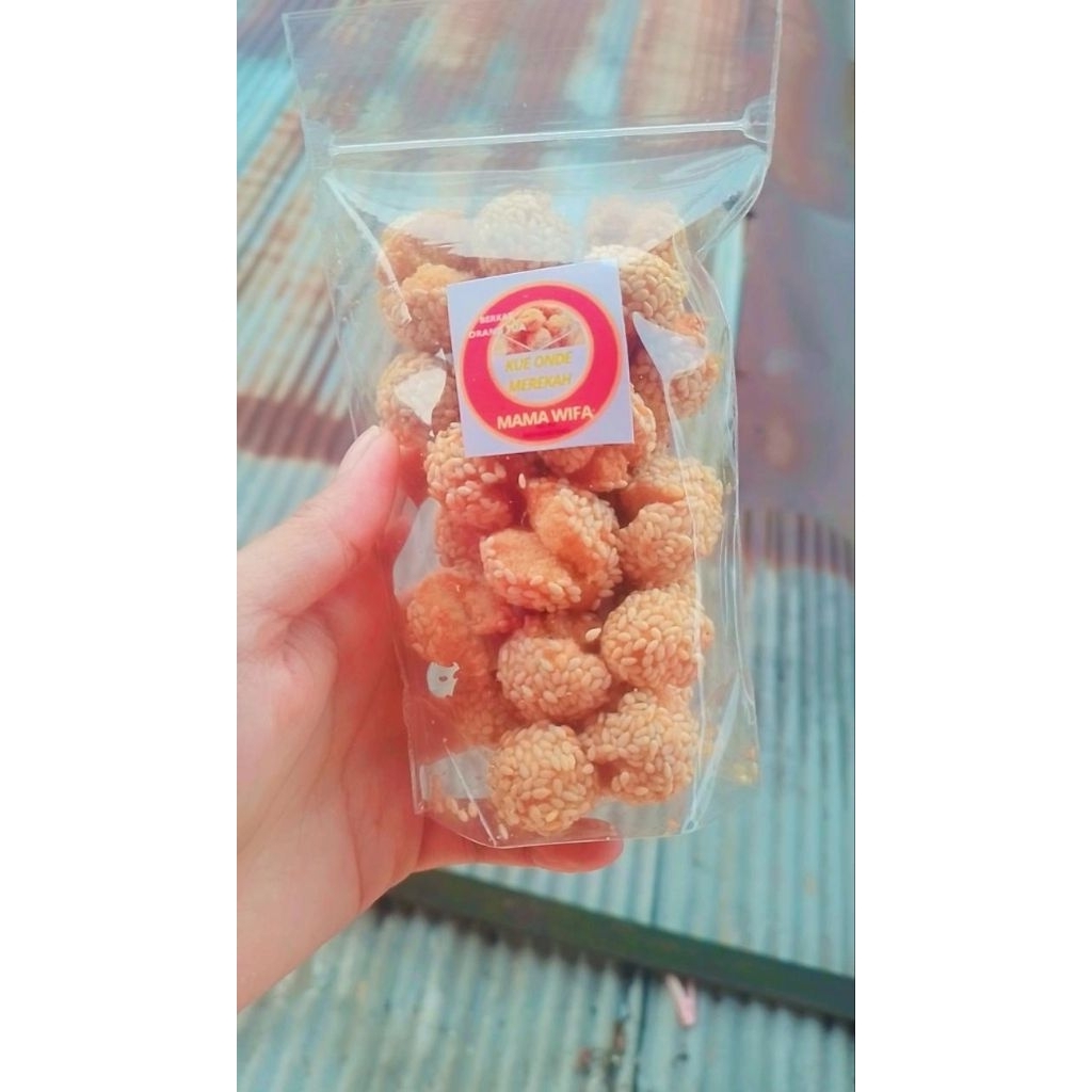 

Kue Onde Onde Ketawa Khas Banjar