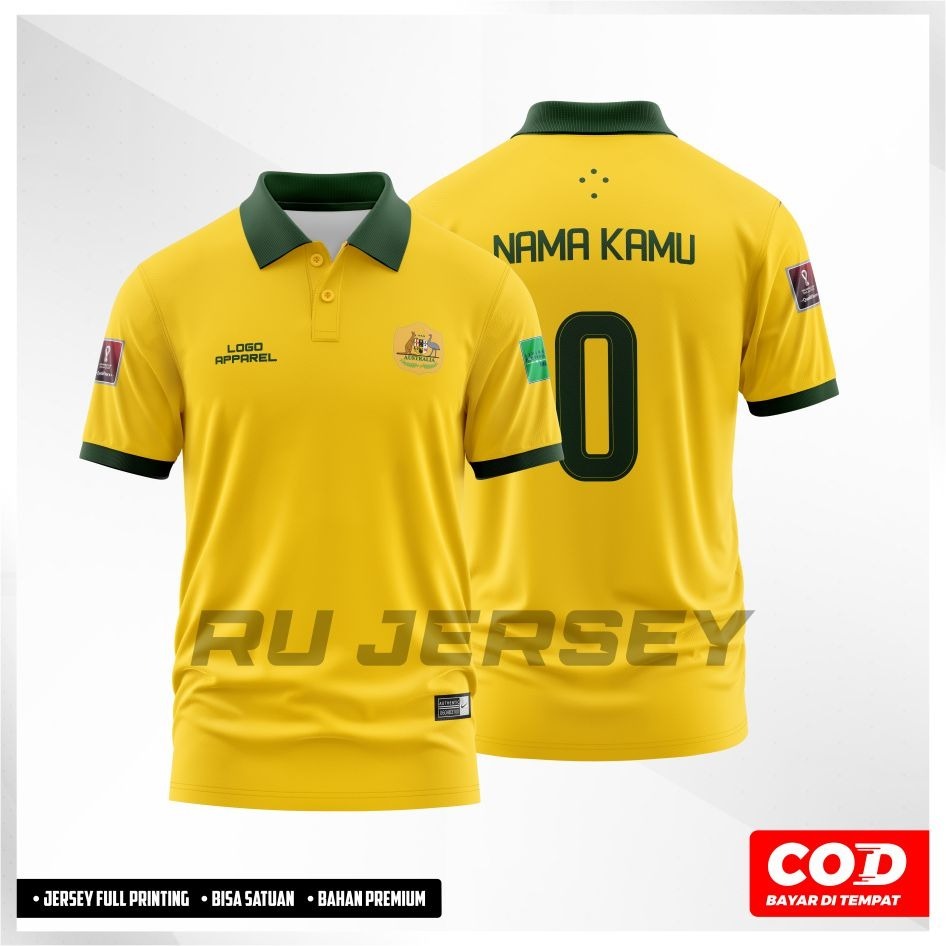 Jersey Australia 2022 Full Printing