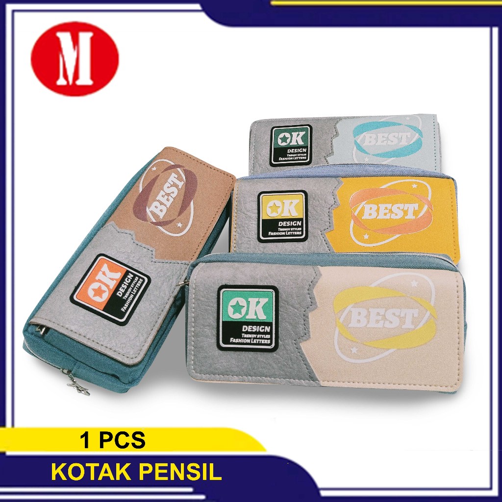 

Kotak Pensil Kain Resleting Kayagi