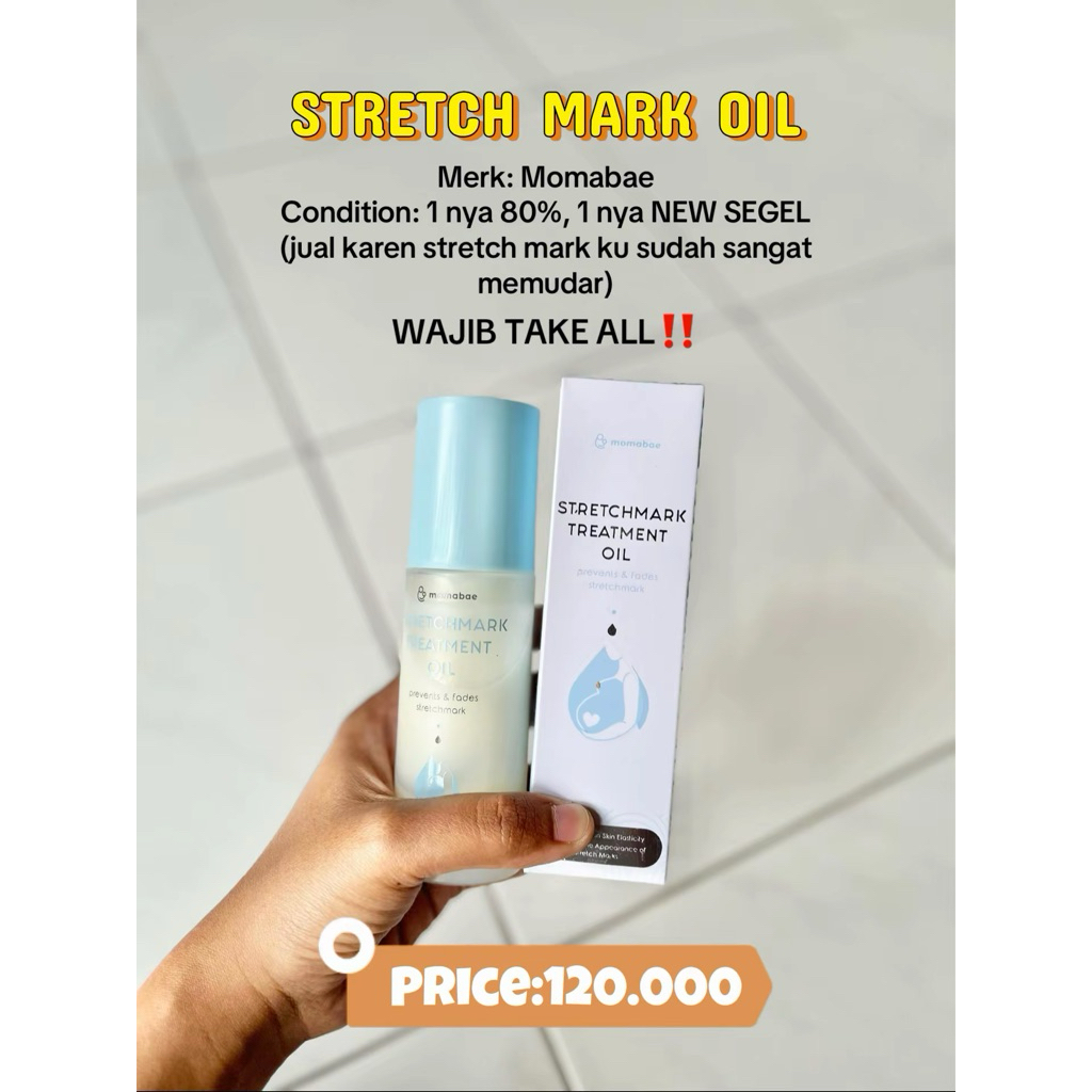 ibunyakukut preloved - momabae oil