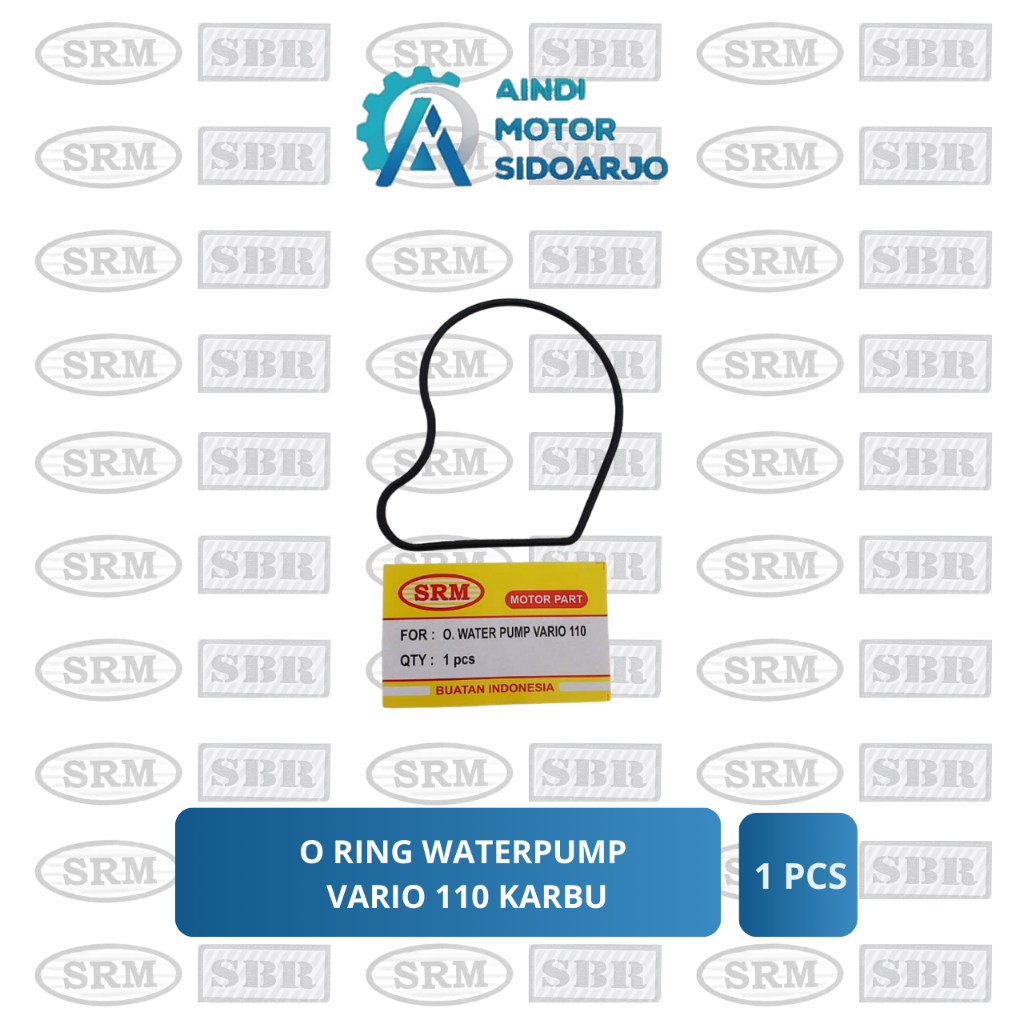 O Ring Water Pomp Vario 110 - Oring Karet Seal Gasket Tutup Waterpump Pompa Radiator