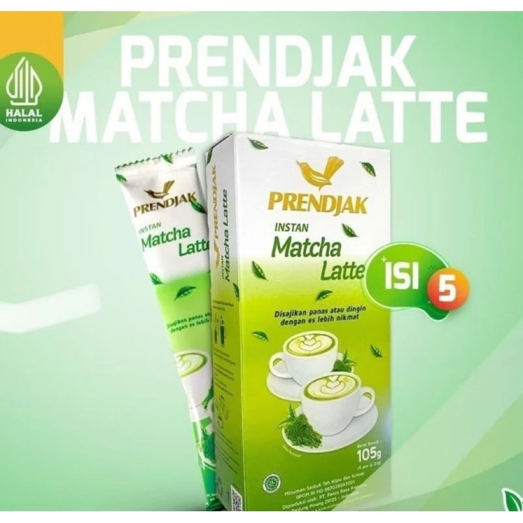 

prendjak matcha latte isi 50