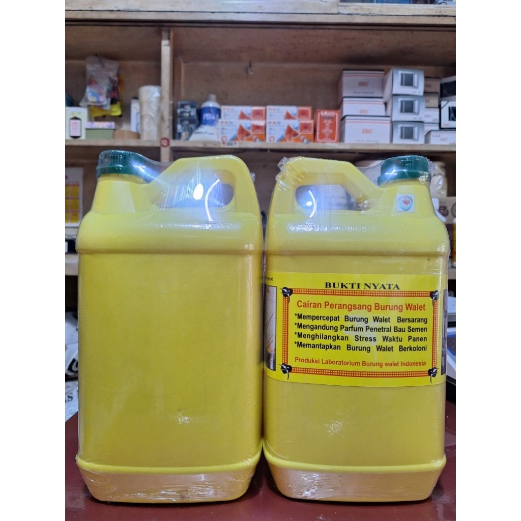 Perangsang BUKTI NYATA ORIGINAL parfum pemikat rumah burung walet derejen 4 liter asli