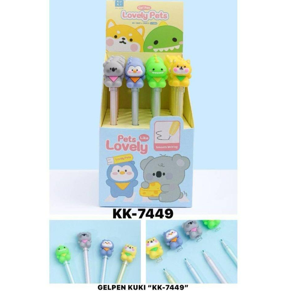 

[ PCS ] Gel Kuki Lovely Pets/ Gel Kuki Fancy (KK-7449)