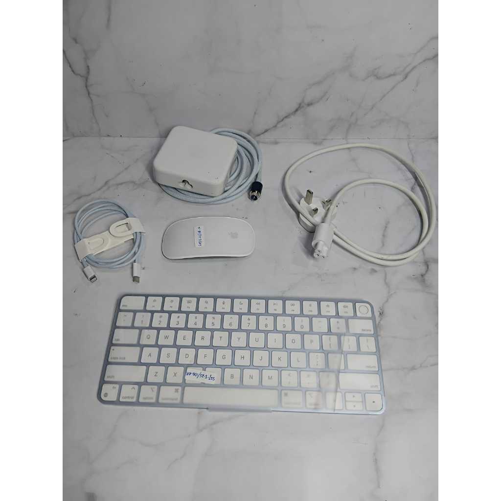 Paketan Keyboard mouse  Charger For imac m1 dan m2 second