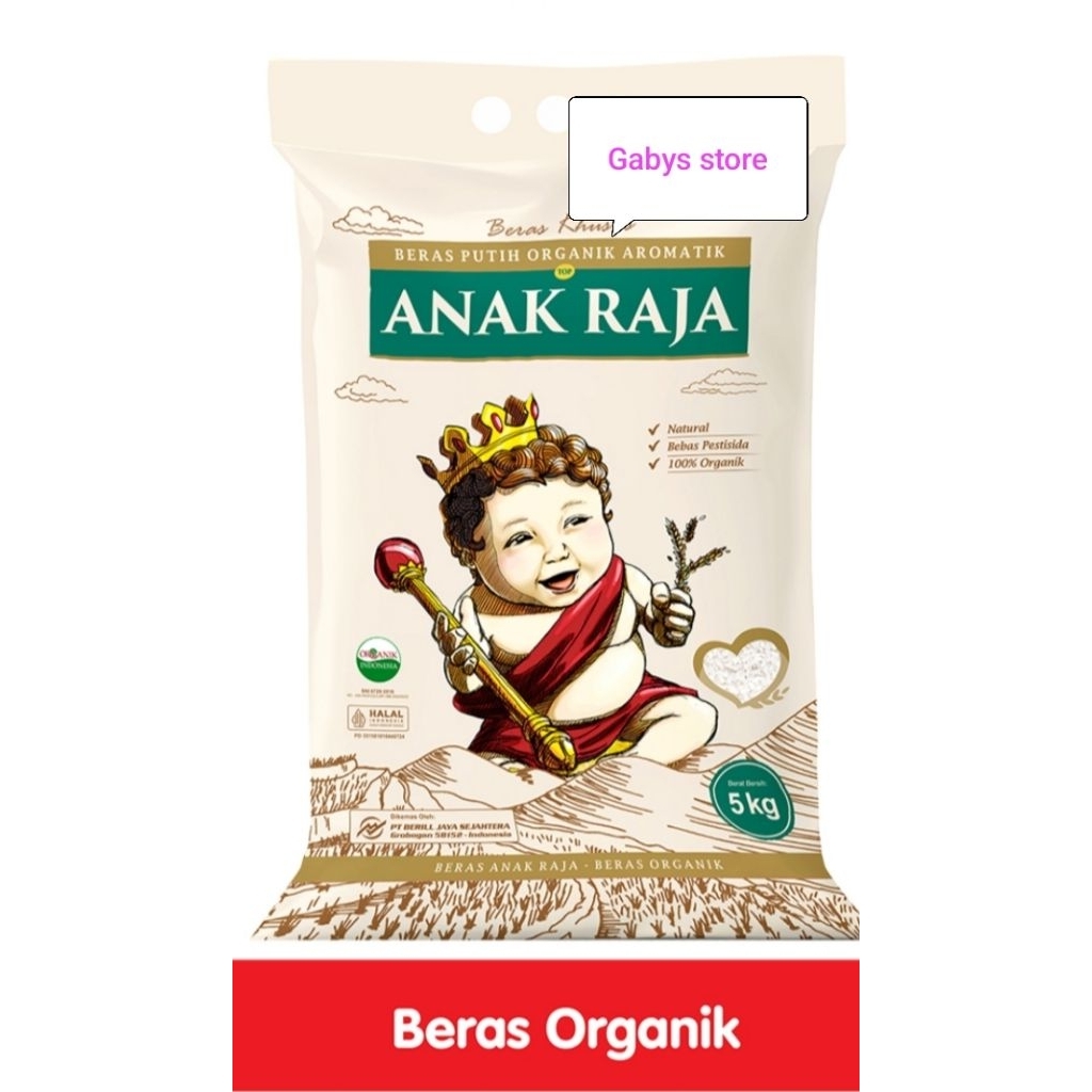 

Beras Organik Anak Raja