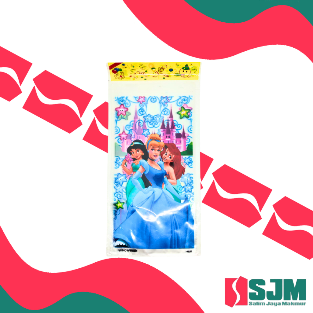 

10Pcs Plastik Ultah Motif Kartun – Souvenir Ulang Tahun Anak (Ukuran S / M / L) Motif Random