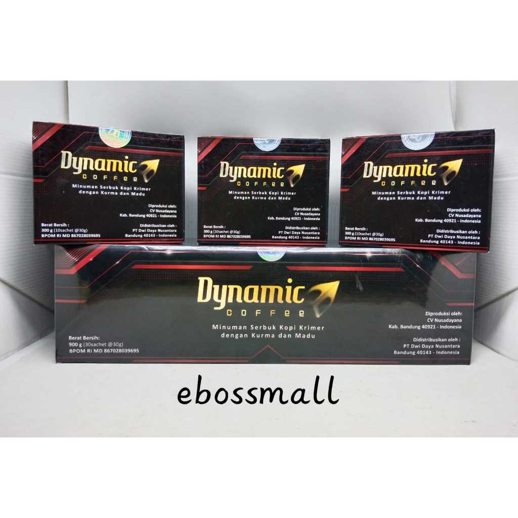 

[PROMO] Dynamic coffee Kopi Dynamic minuman serbuk kopi gula krimer isi 10 sachet @300g original.