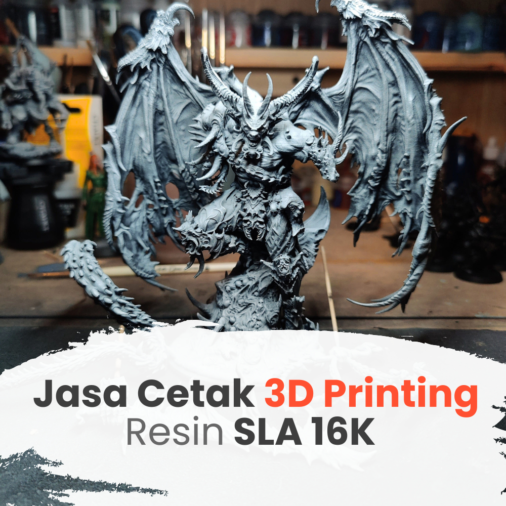 Jasa Cetak Custom 3D Printing Resin