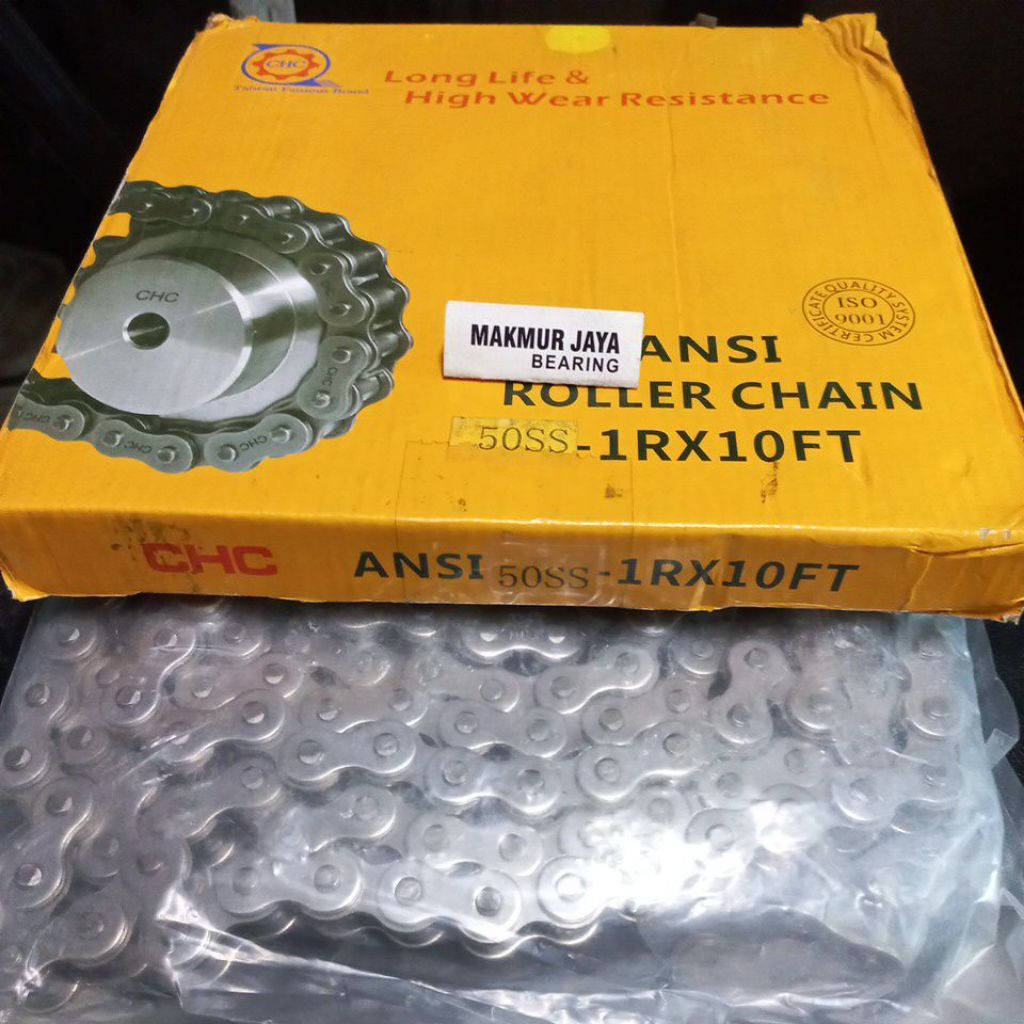 CHAIN ROLLER RANTAI RS 50-1 SS / RANTAI RS 50-1 STAINLEES