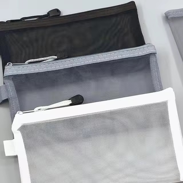 

Zipper Bag Transparant | Pensil Case | Tas Pensil Tas Pena Jala Transparan Sederhana Khusus untuk Tempat Pensil Ujian Siswa