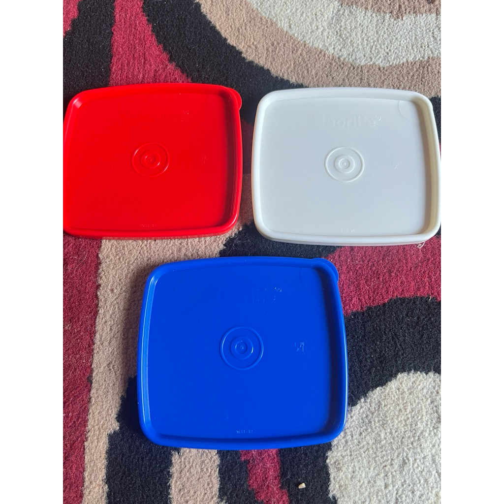 Seal square round tupperware dan Moorlife