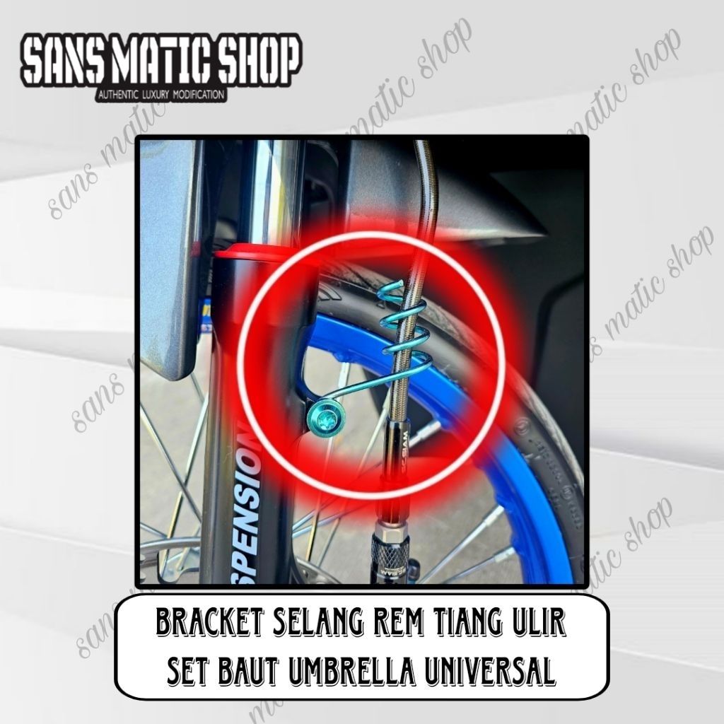 BAUT BRACKET ULIR DAN BRACKET ULIR TITANIUM