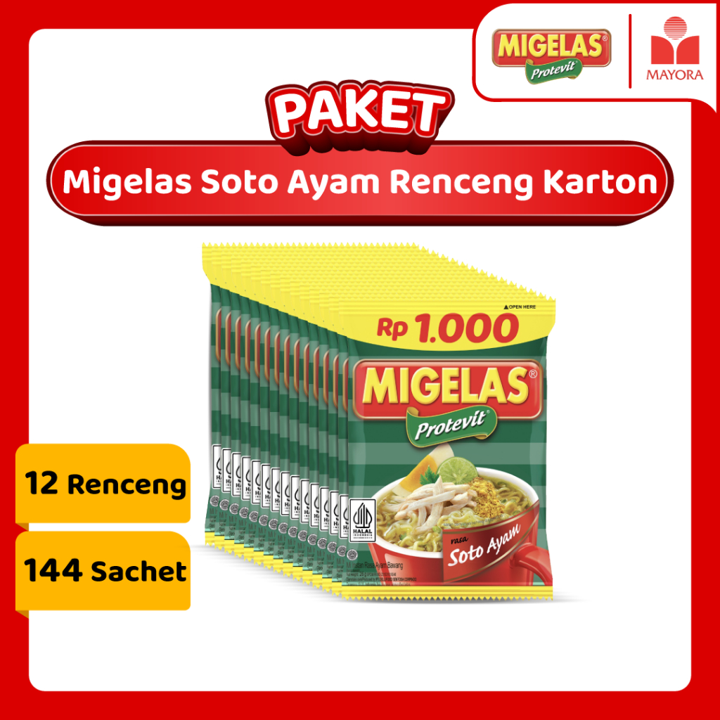 

Paket Migelas Soto Ayam Renceng Karton