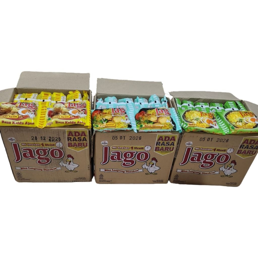 

1DOS MIE JAGO ISI 40PCS DENGAN 3VARIAN RASA | KALDU AYAM | BAKSO SPESIAL | SOTO AYAM