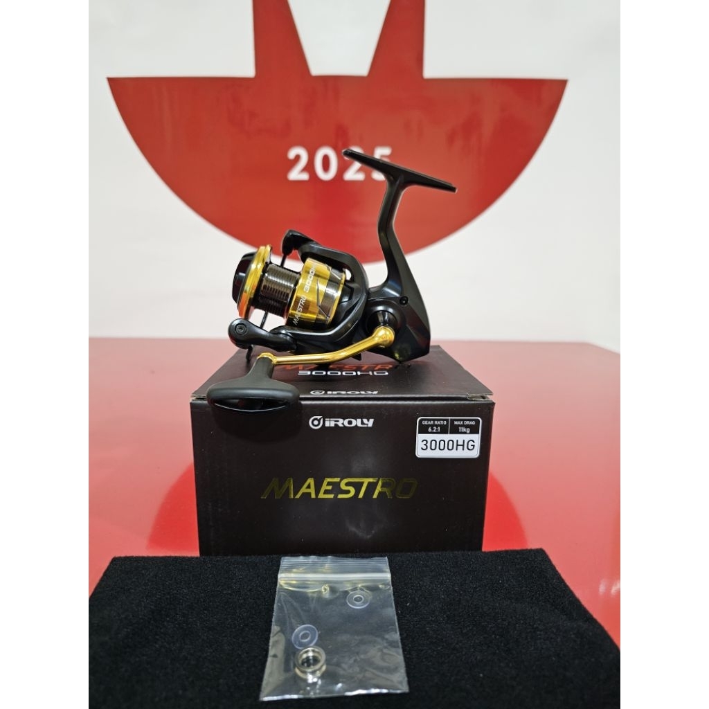 REEL IROLY MAESTRO 3000 HG POWER HANDLE