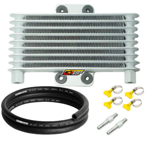 OILCOOLER 8 GARIS UNIVERSAL OC 8 BARIS GARIS OIL COOLER 8 BARIS OIL COOLER ALL MOTOR UNIVERSAL