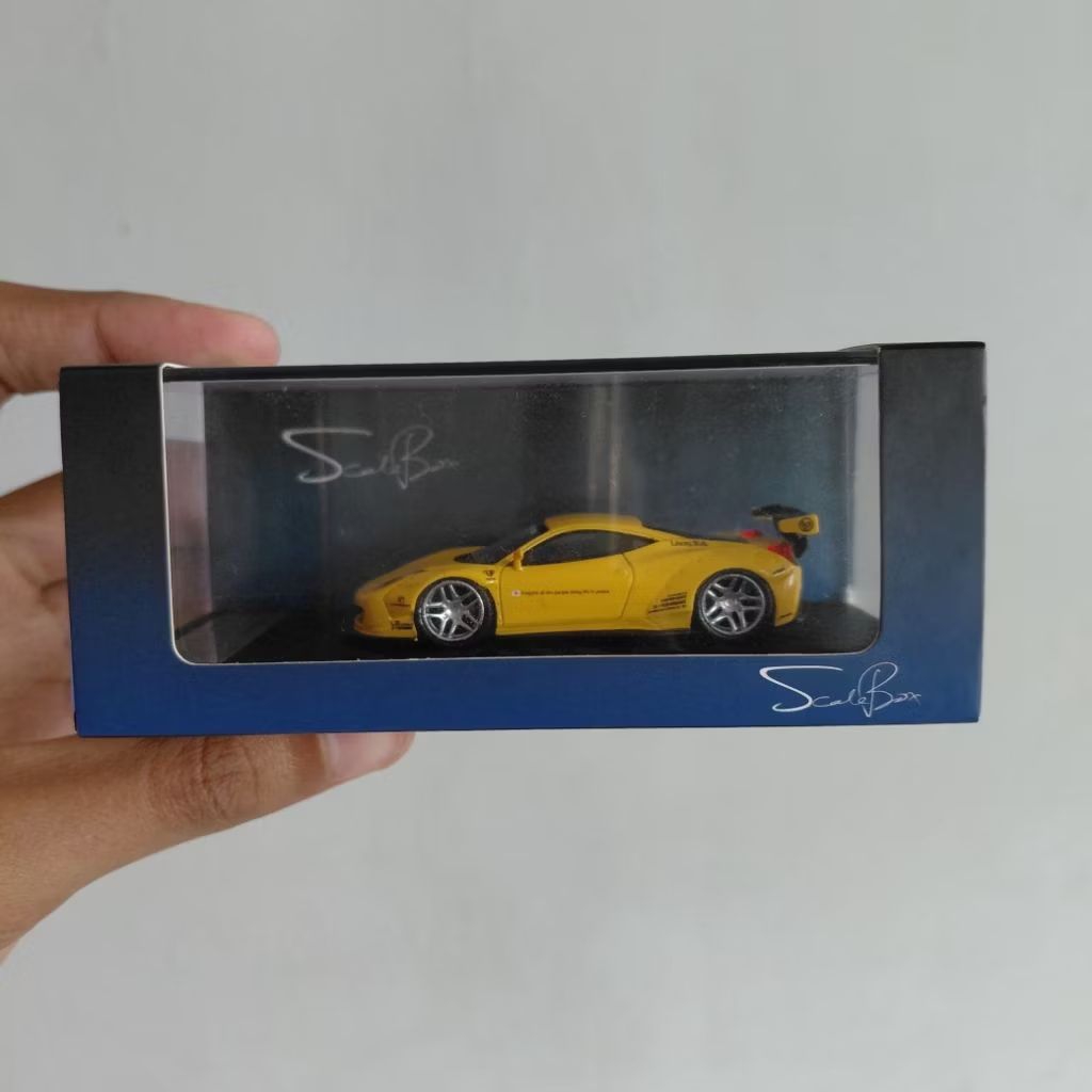 scalebox resin ferrari 458 lbwk