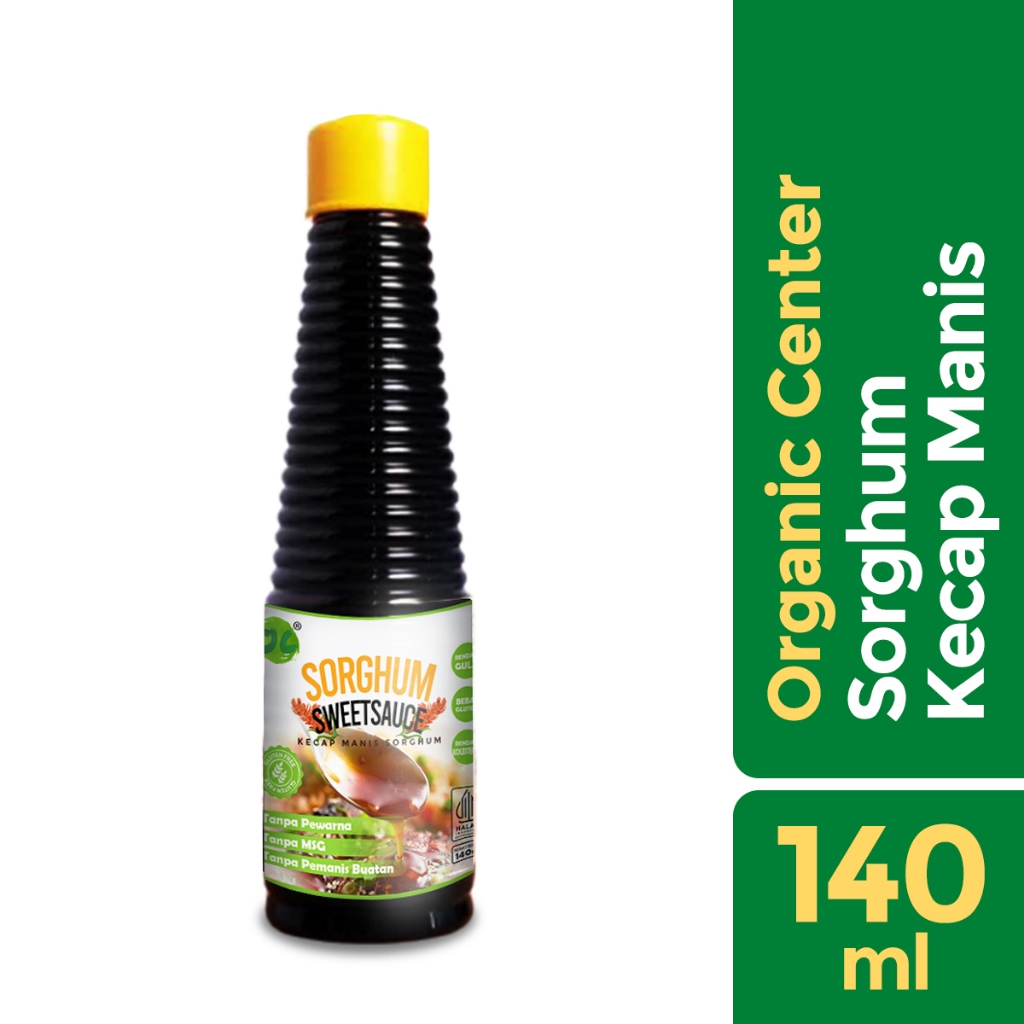 

[oddsolshop] pekanbaru/OC Sorghum Sweet Sauce 140 ml / Organic Center / Kecap Manis / Gluten Free