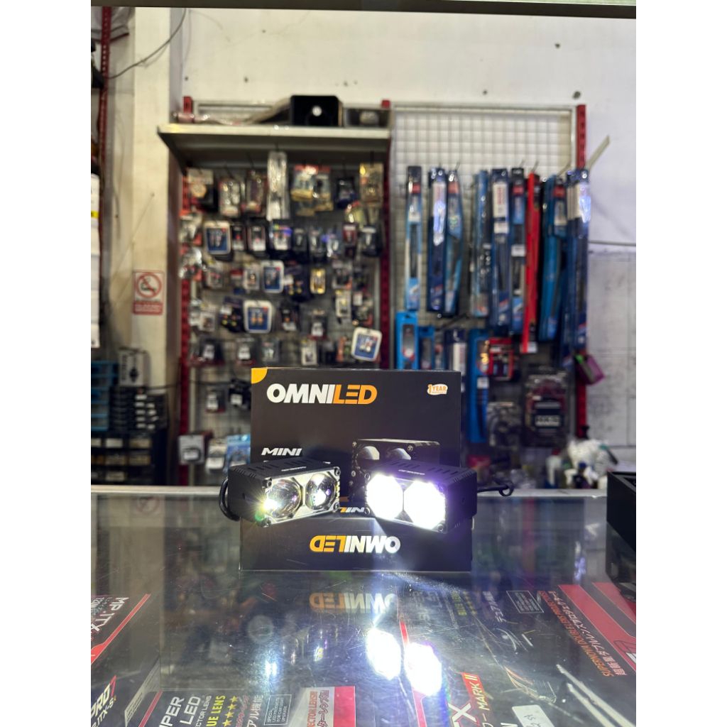 laser led  2 mata w/y / mini projie / lampu tembak mobil / lampu 2 mata / mini projie putih kuning