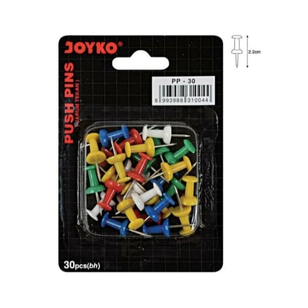 

Push Pin / Pin Tusukan Softboard Joyko