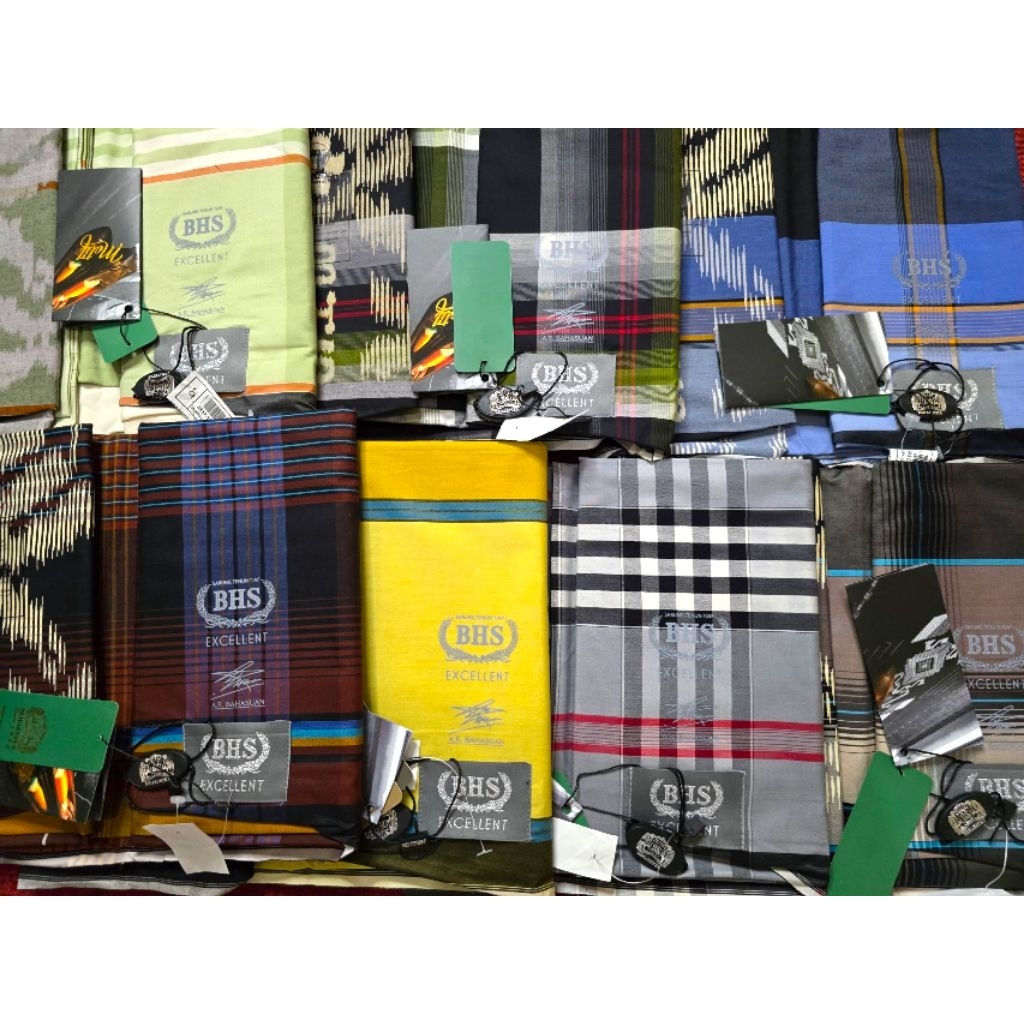 Sarung BHS Excellent TANDA TANGAN (TTD) TKB, DGW GOLD/Silver / Setanggi