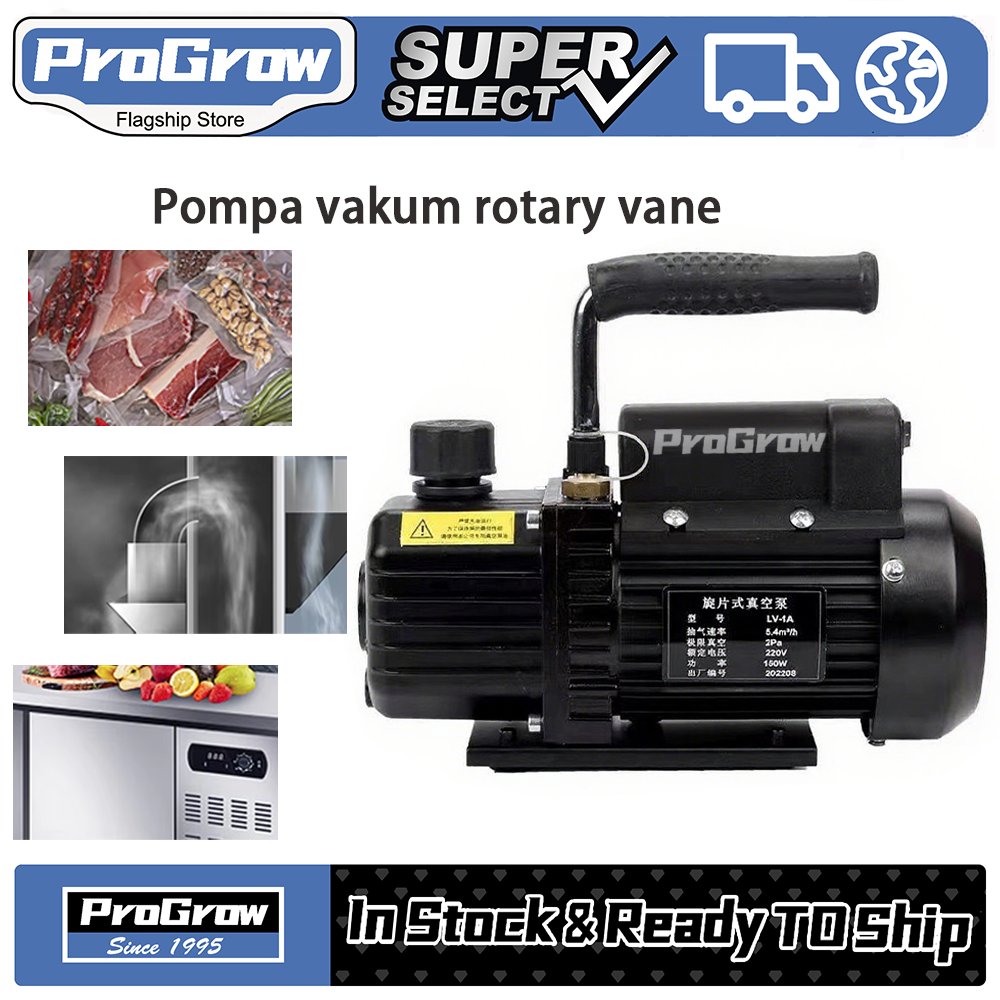 Vacuum Pump AC VALUE 1/4 PK – Pompa Vakum AC Single Stage 2Pa