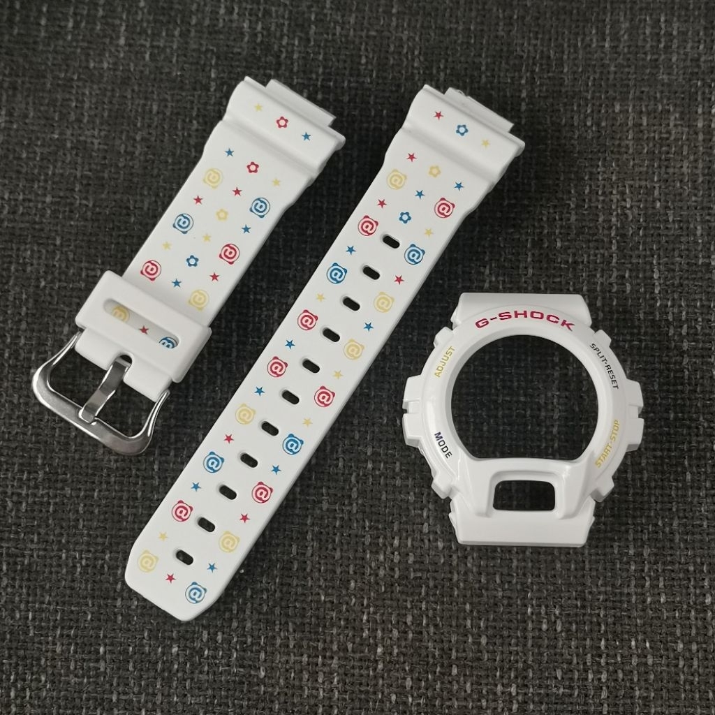 Casio Gshock BNB DW-6900MT-7 BearBrick Original G-shock Bezel and Band DW-6900 Limited Edition