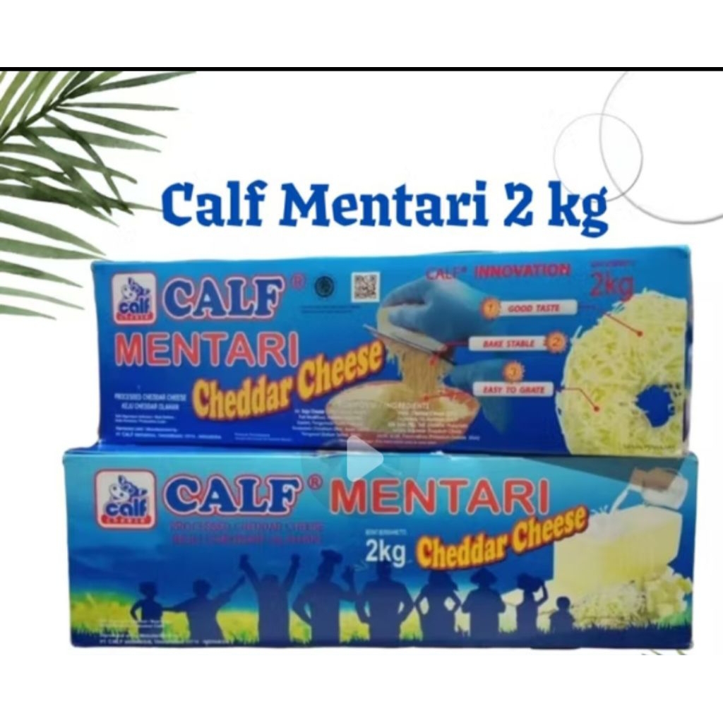 

KEJU CHEDDAR CALP MENTARI 2KG