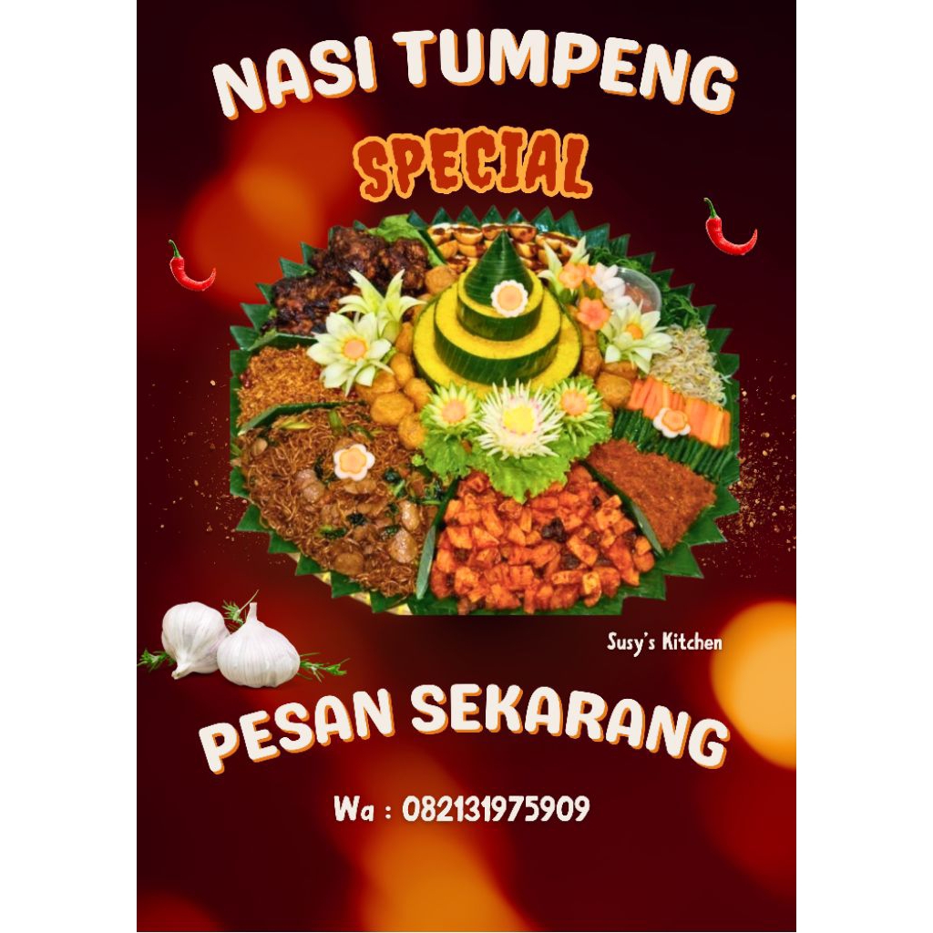 NASI TUMPENG KUNING SPESIAL SURABAYA// NASI TUMPENG KUNING LENGKAP// NASI TUMPENG// NASI KUNING// NA