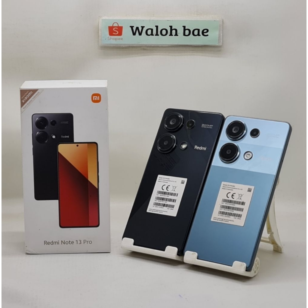 Xiaomi Redmi Note 13 Pro 4G 8+4/256 GB Garansi Resmi Indonesia Second Fullset